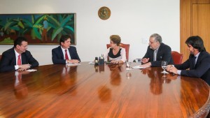 16.02.2016 - Runião com a presidente Dilma Rousseff