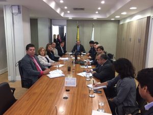 Reunião em Brasília como Ministro da Saúde (1)